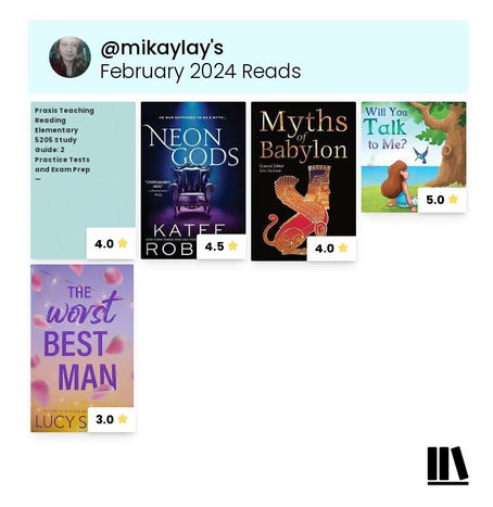 " February 2024 Reads: Monthly Book Stats Revealed!"