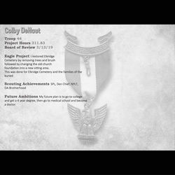 Colby DeHaut - Troop 44