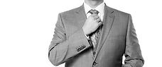 Homme en costume