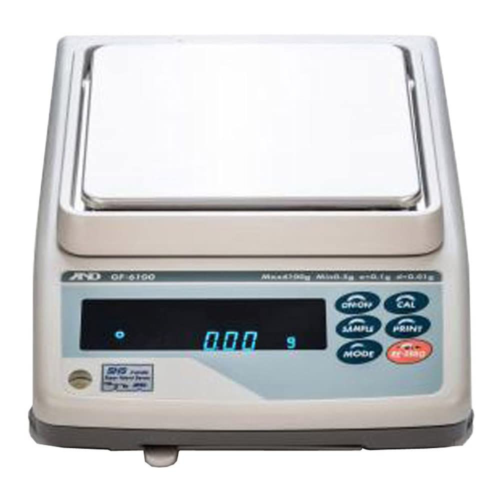 A&D Engineering GF-6100 Series GF Precision Balance, 6100g Capacity, 110V
