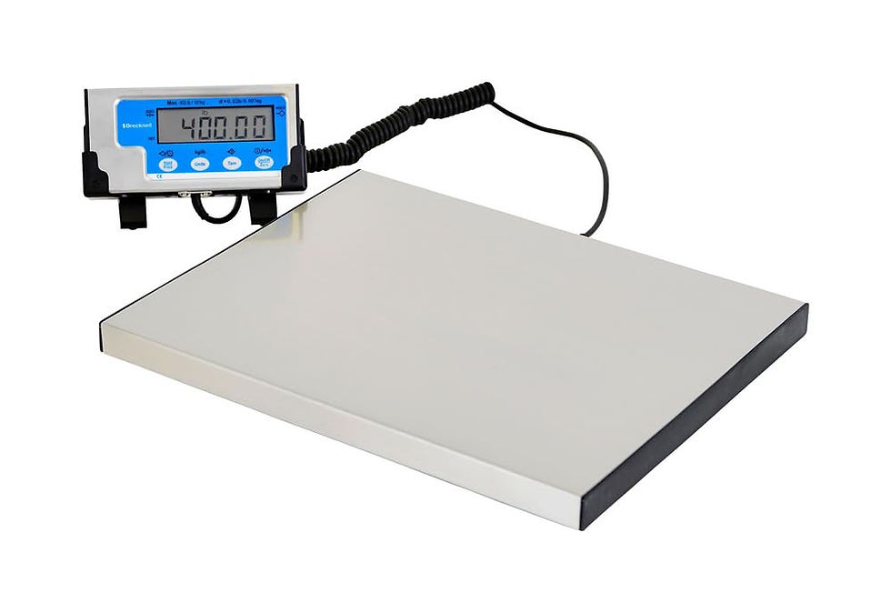 Thumbnail: Brecknell PS150 Slimline Bench Scale, 150 lb × 0.1 lb