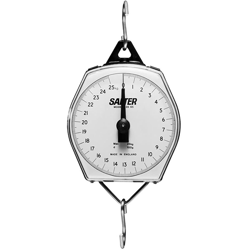 Thumbnail: Brecknell 235-6S-56 Mechanical Hanging Scale, 56 lb × 4 oz