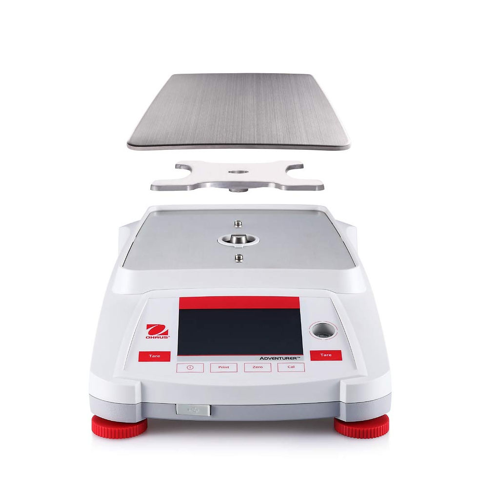 Thumbnail: Ohaus AX8201 Adventurer Precision Balance, 8200 g × 0.1 g, AutoCal