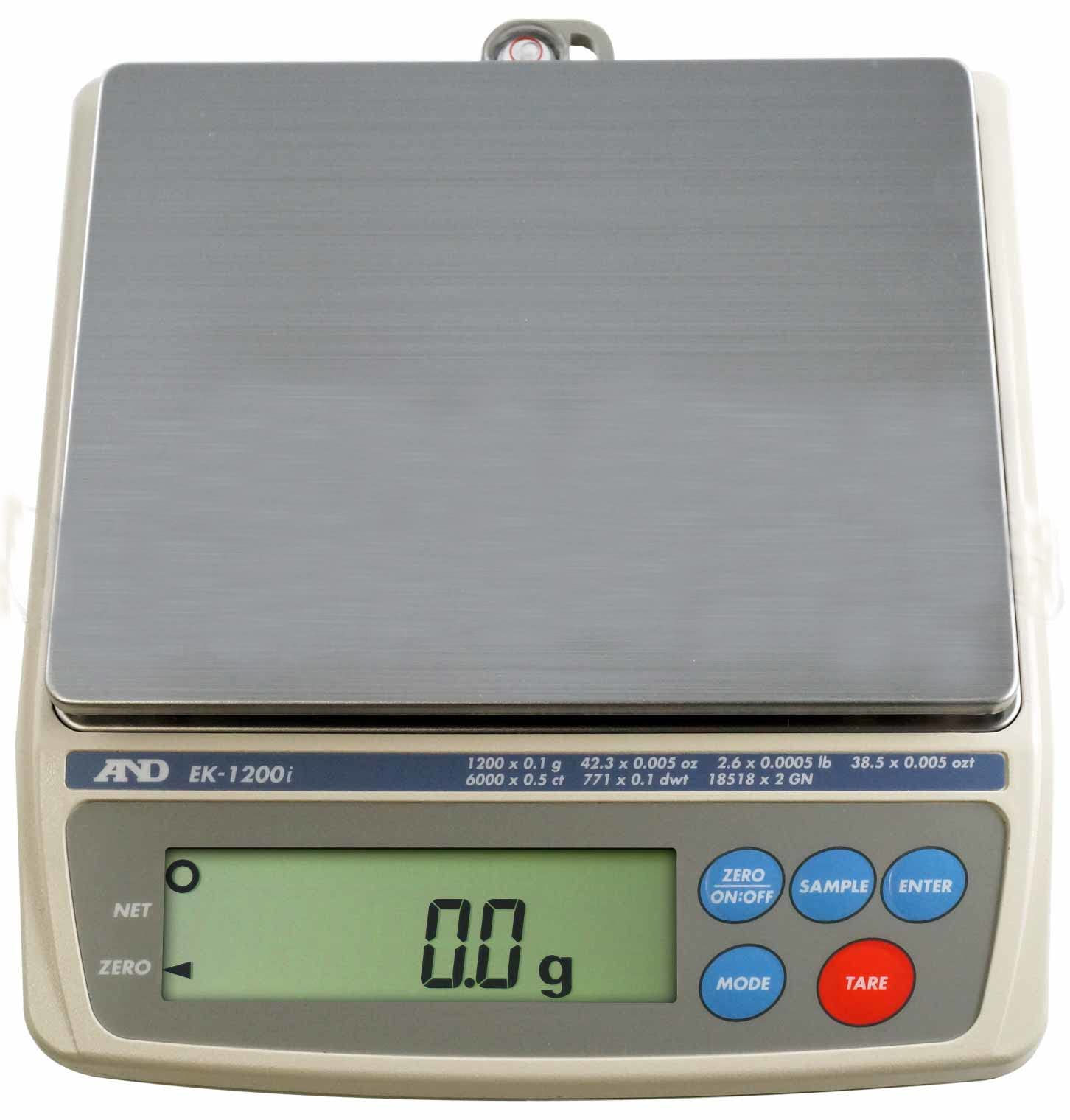A&D - EK-1200i Scale (Trade Legal) - Size - 1200G Capacity;0.1G Resolution