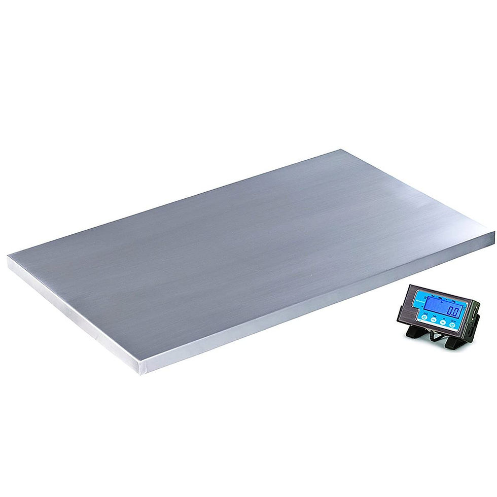 Thumbnail: Brecknell PS500-42S Floor Scale, 500 lb × 0.2 lb