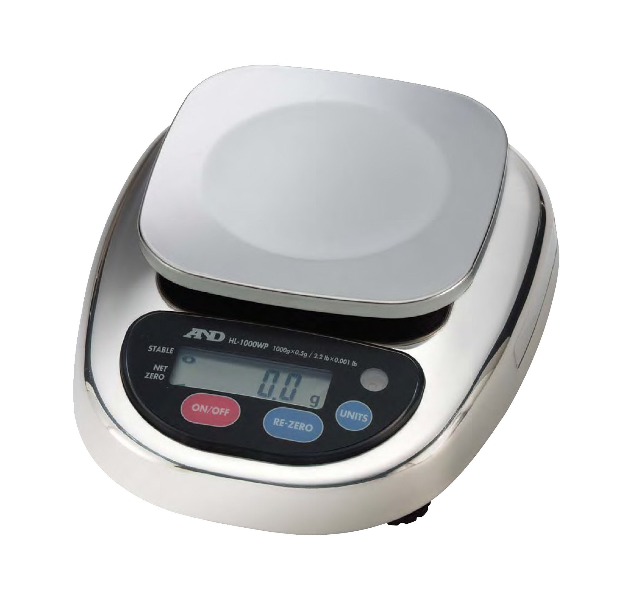 A&D Engineering HL-1000WP Series HLWP Compact Scale, 1000g Capacity
