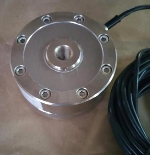 MNM IDS-672 low-profile disk load cell used in the 3,000 lb compression scale system
