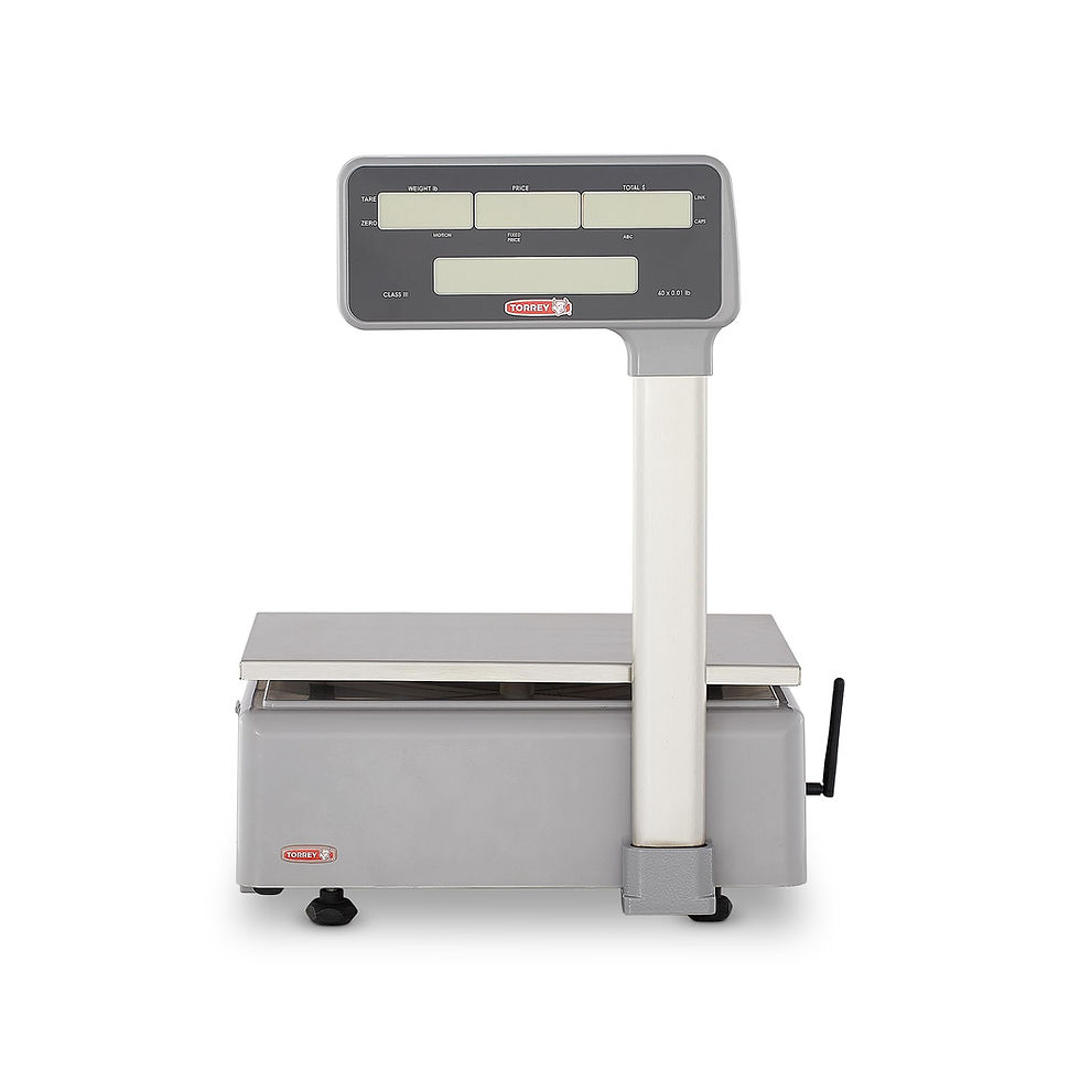 Thumbnail: MNM Scales Torrey W-LABEL40LP NTEP Price Computing Thermal Label Printing Scale