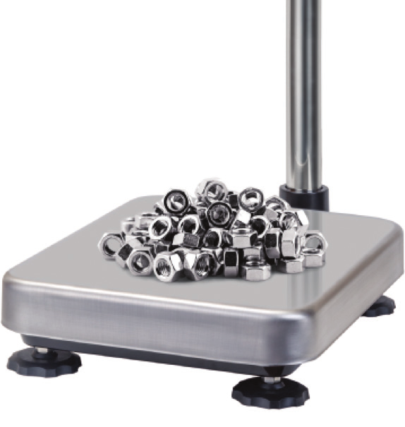 A&D C/CP family platform with sample parts; representative application, parts not included