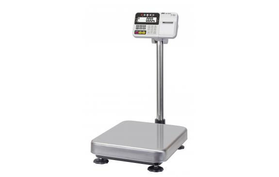 A&D HW-200KCP whole printer scale; same-size manufacturer family reference for HW-100KCP