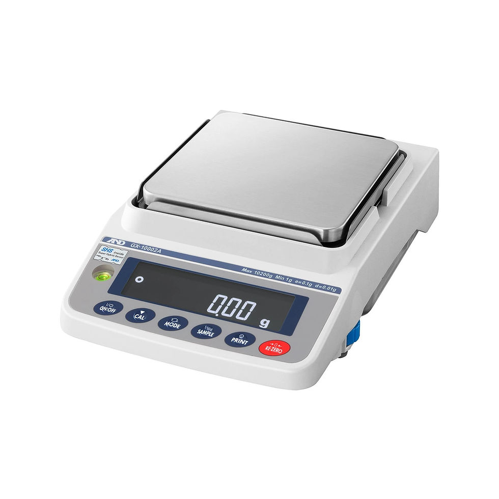 A&D GX-10002A shown as a GX-6002A family reference; model and capacity markings differ.