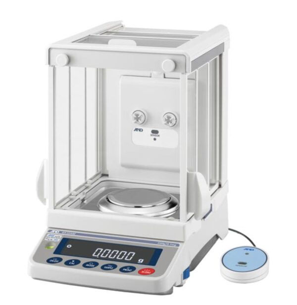 A&D Weighing GX-124AE Apollo Analytical Bal,122 g x 0.1 mg, Internal Cal &