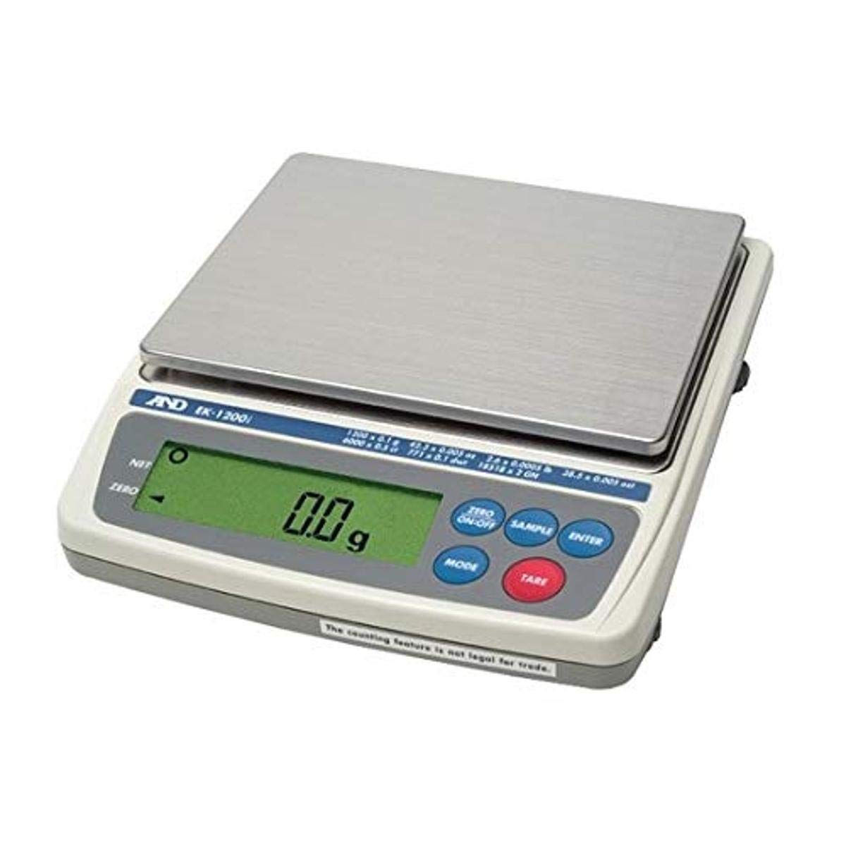 A&D Weighing EK-6100i Portable Balance, 6100g x 0.1g