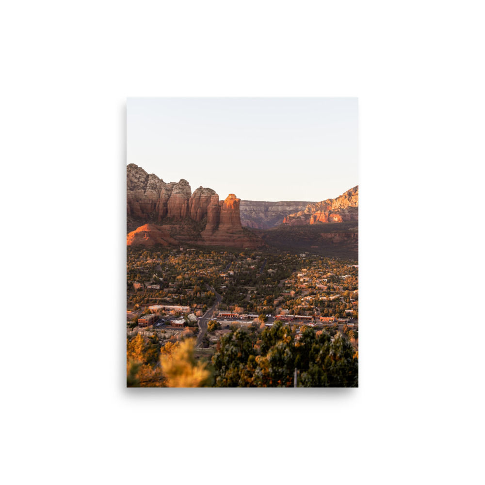 Sedona Red Rocks at Sunset