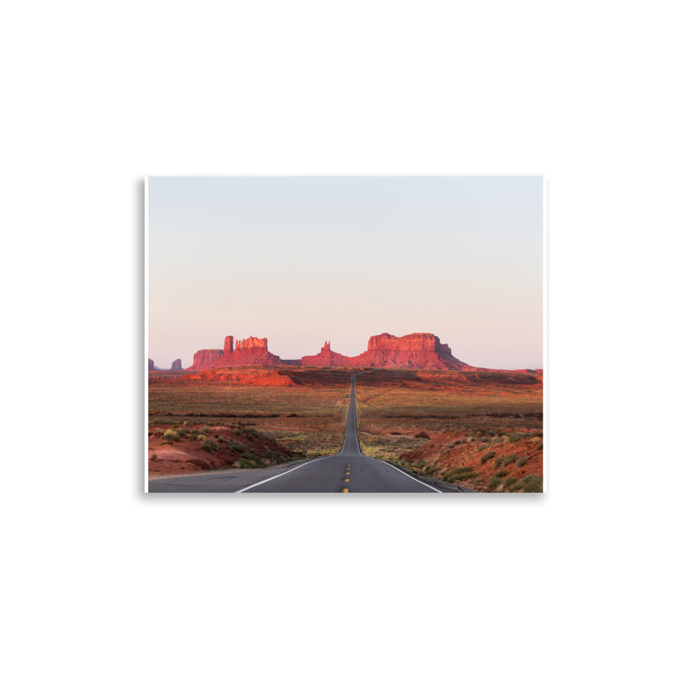 Sunrise at Monument Valley