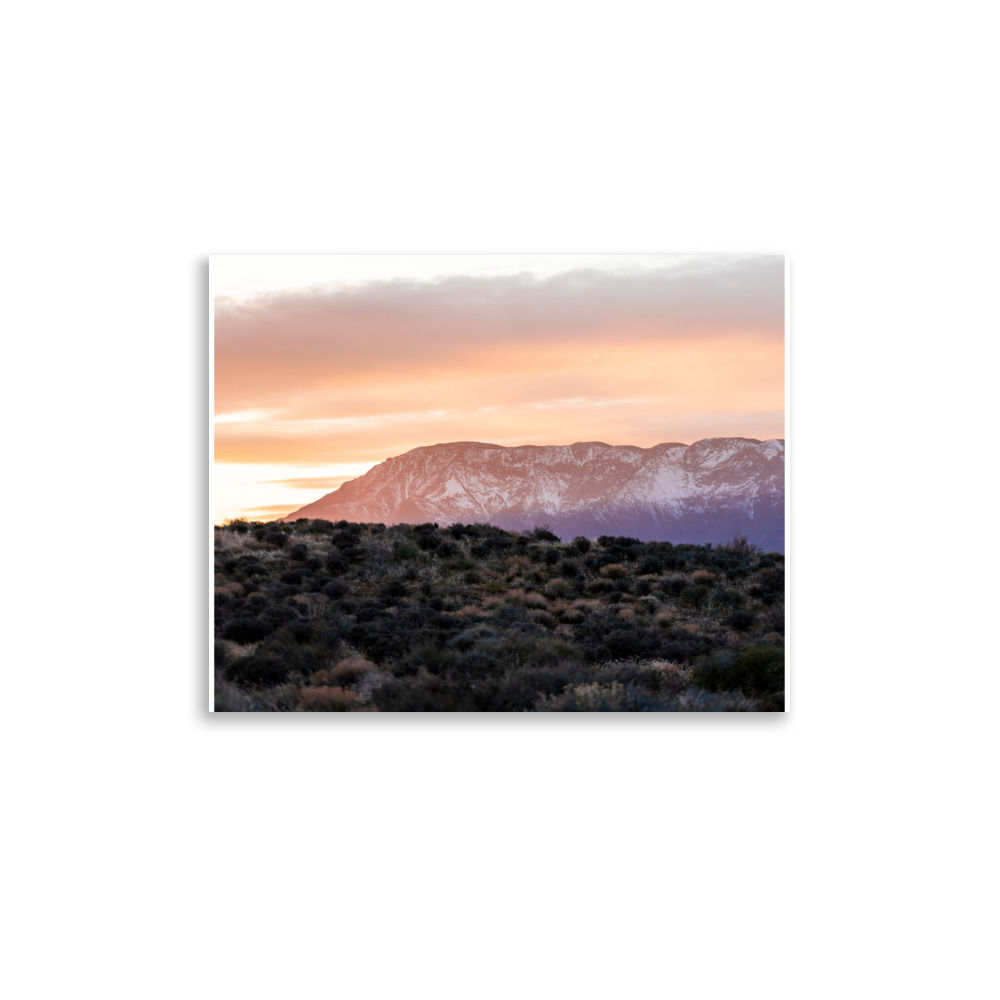 Snowy Ridge Near Virgin, Utah
