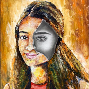 An Introspection- Self Portrait