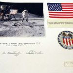 Apollo 16 phoo and commemorative items