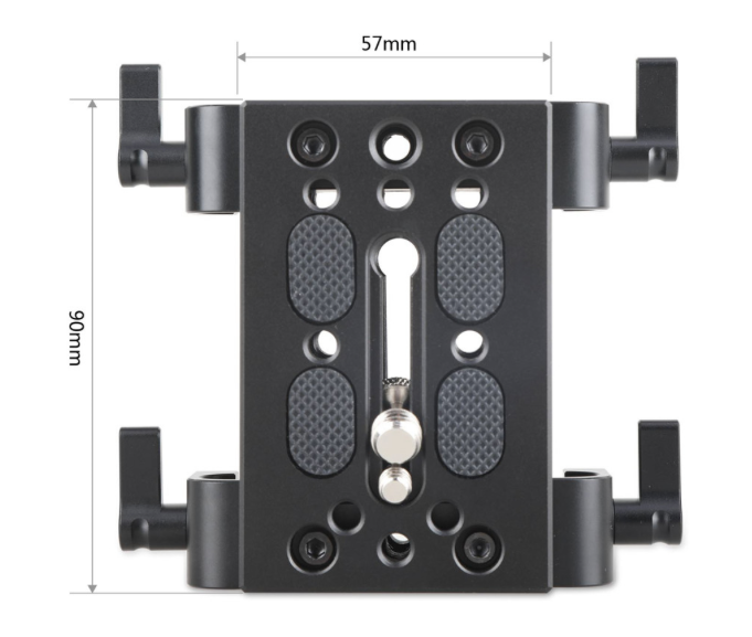 Thumbnail: SmallRig Tripod Mounting Kit with 2 x Plates and 2 x 15mm Rod Clamps
