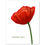 Thumbnail: floral card with red poppies