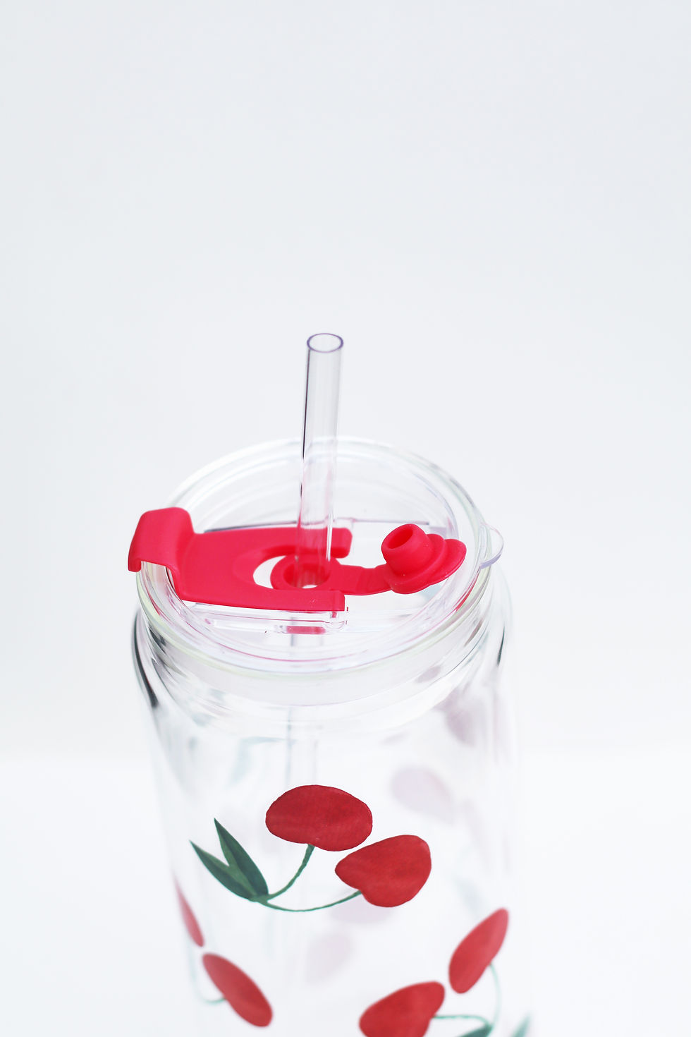 Thumbnail: Double wall Glass Bottle (Cherries & Lemon Collection
