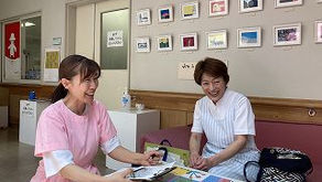 感染予防対策と歯磨き・口腔ケア研修・指導をいただきました。