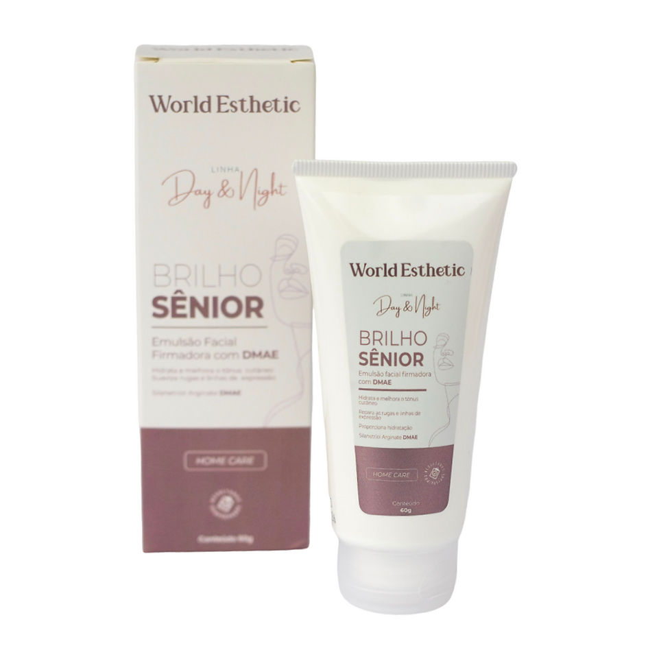 Brilho Sênior- Emulsão Facial Firmadora com DMAE