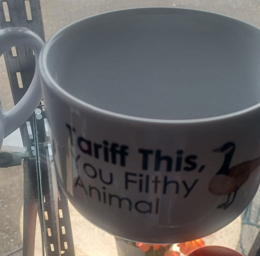 canadian tariff mug