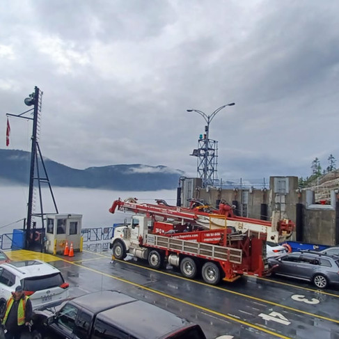 the view on the ferry