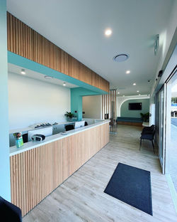 Commercial retail fitout painting completed after hours in South East Queensland