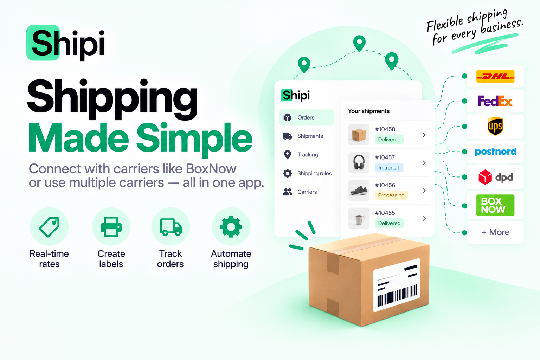 Shipi - Multi Carrier Shipping banner