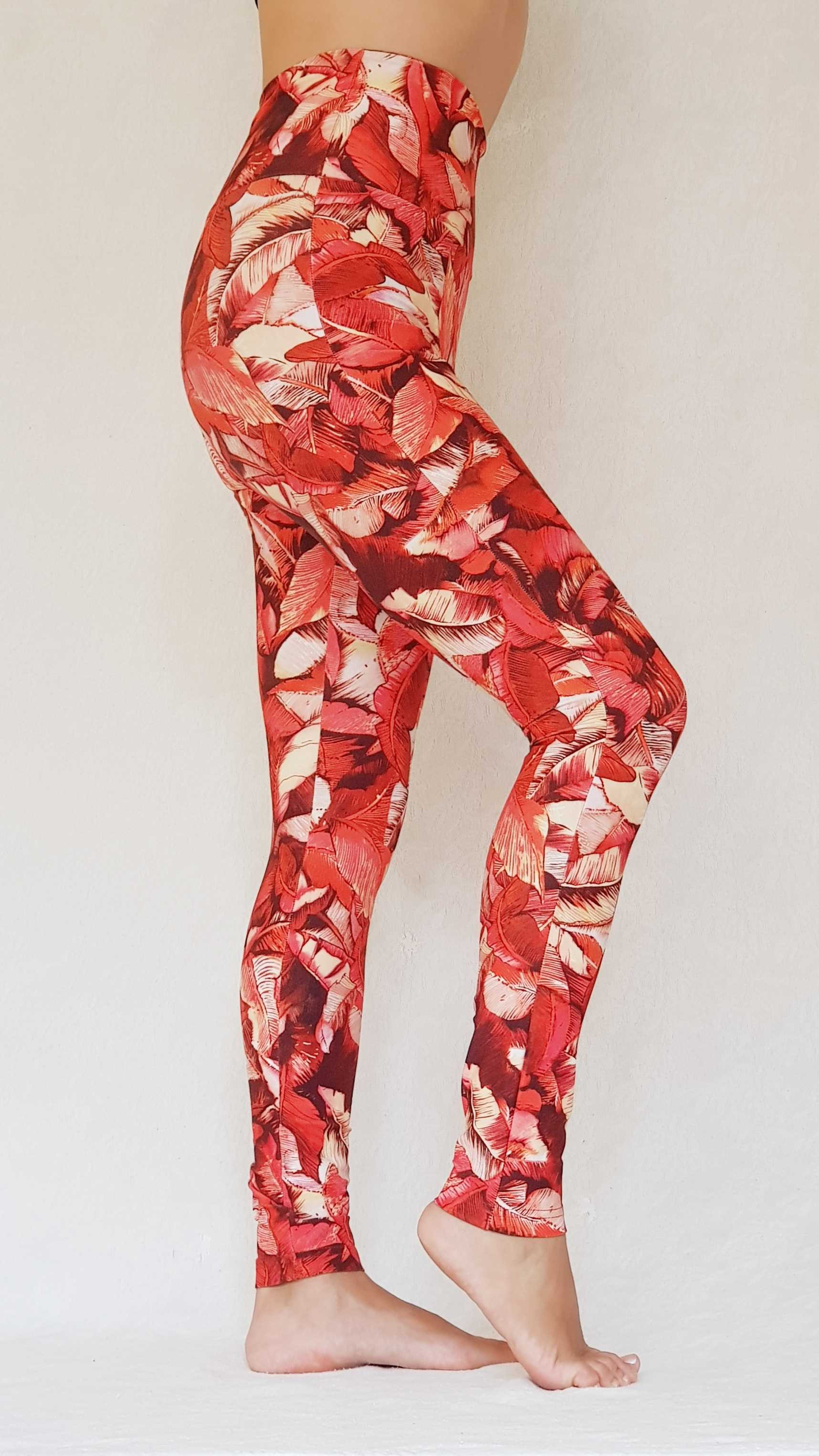 Tropical Orange / S / Yoga & Sport Leggings