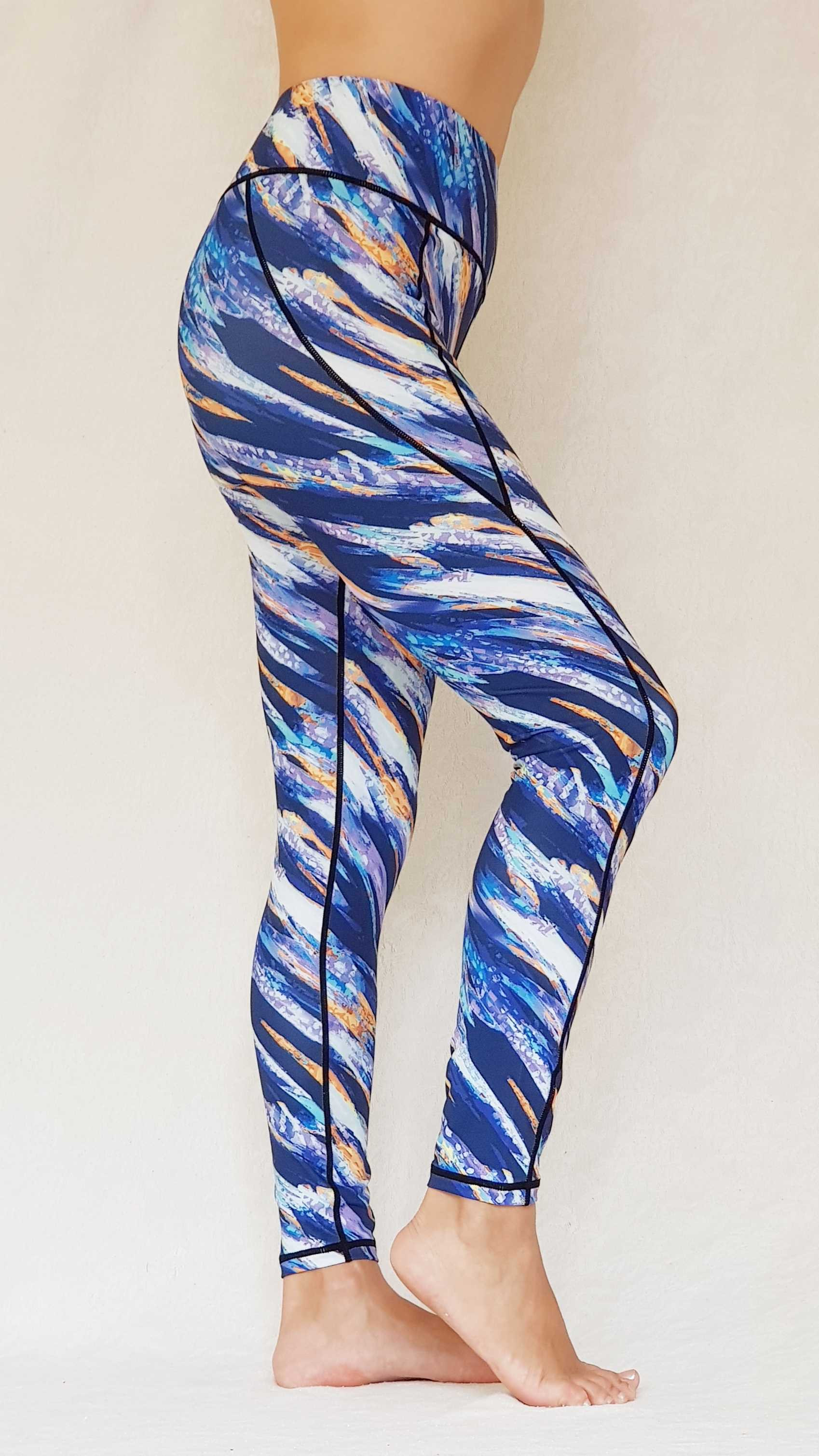 Olas Marinas / L / Yoga & Sport Leggings