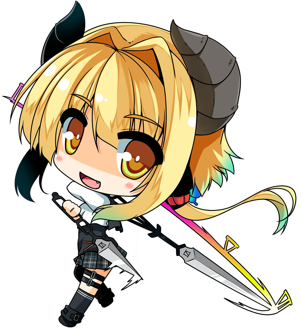 【オリジナル】角 金髪 時計 SD