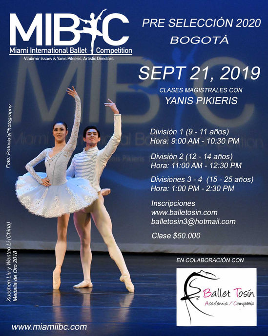 AUDICIONES / SELECCIÒN                              MIAMI INTERNATIONAL                             