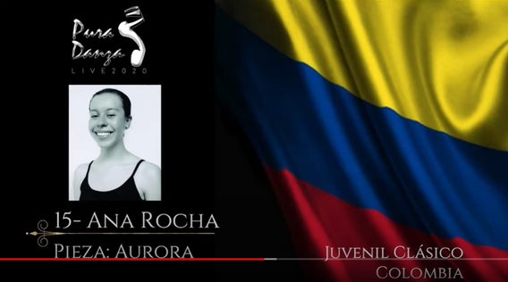 PURA DANZA INTERNACIONAL /  2020 VENEZUELA / REPERTORIO CLÀSICO  (MEDALLA DE PLATA )