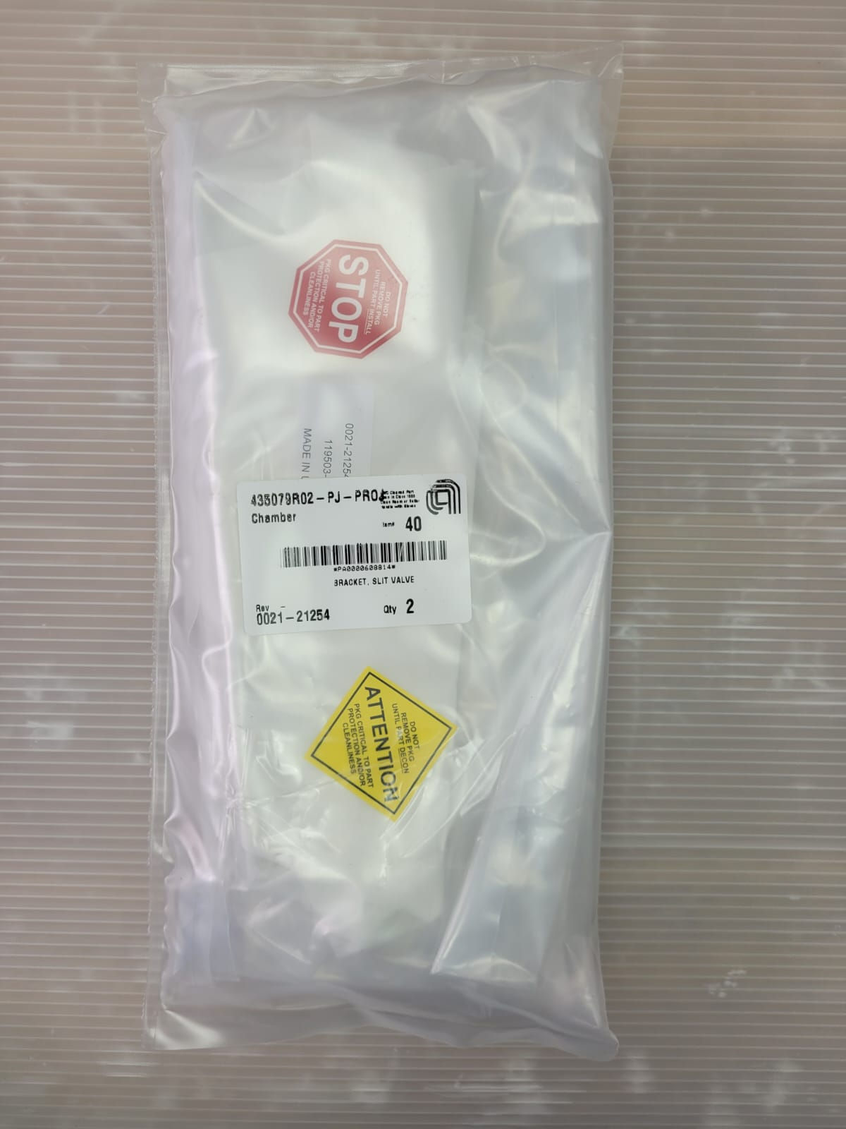 AMAT Bracket Slit Valve