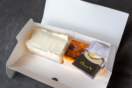 ベイクドチーズケーキと3層のNYチーズケーキ | Cheese³