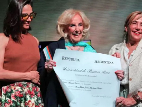 Mirtha Legrand expresó su apoyo a la universidad pública