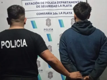 La Plata: un joven atacó a su suegro tras una discusión doméstica