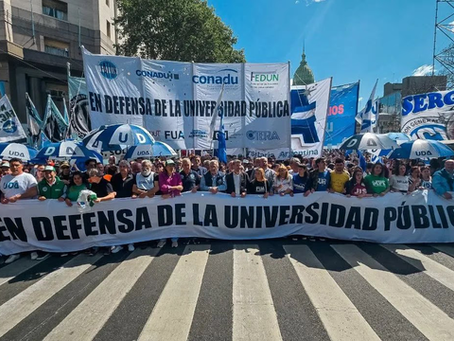 Gremios universitarios volvieron a parar: “La deuda del gobierno pone en riesgo el funcionamiento del sistema"