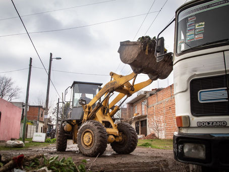 Villa La Florida: se realizó una jornada integral de limpieza