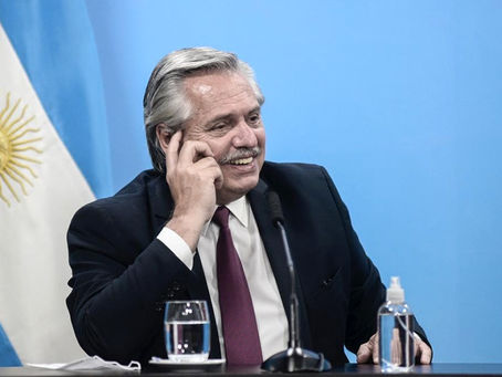 Alberto Fernández anunció que dio positivo en coronavirus