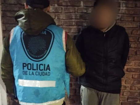Capturaron a dos ladrones de motos, uno de ellos con un prontuario de 28 delitos