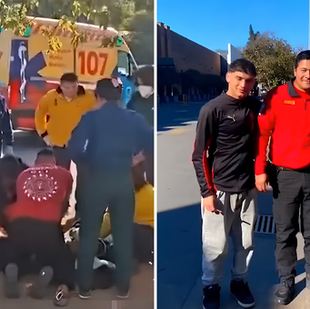 Córdoba: sufrió un paro, vecinos lo ayudaron y tras recuperarse se juntó con quienes lo salvaron