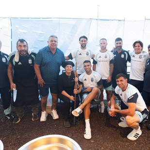 El plantel de la Selección argentina compartió su cuarto asado en Kansas City antes de viajar a Miami