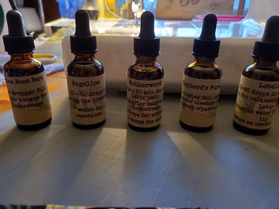 Thumbnail: Birth Tincture Set w/Case