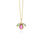 Miniature : COLLIER FLY rubis