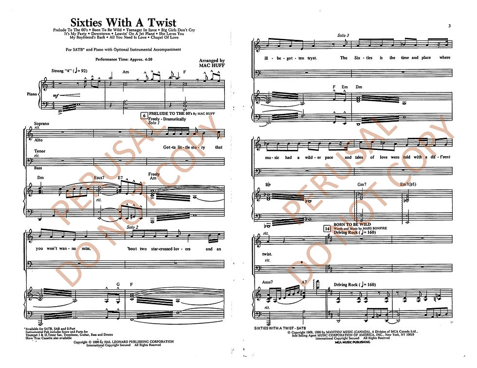 Thumbnail: Sixties with a Twist