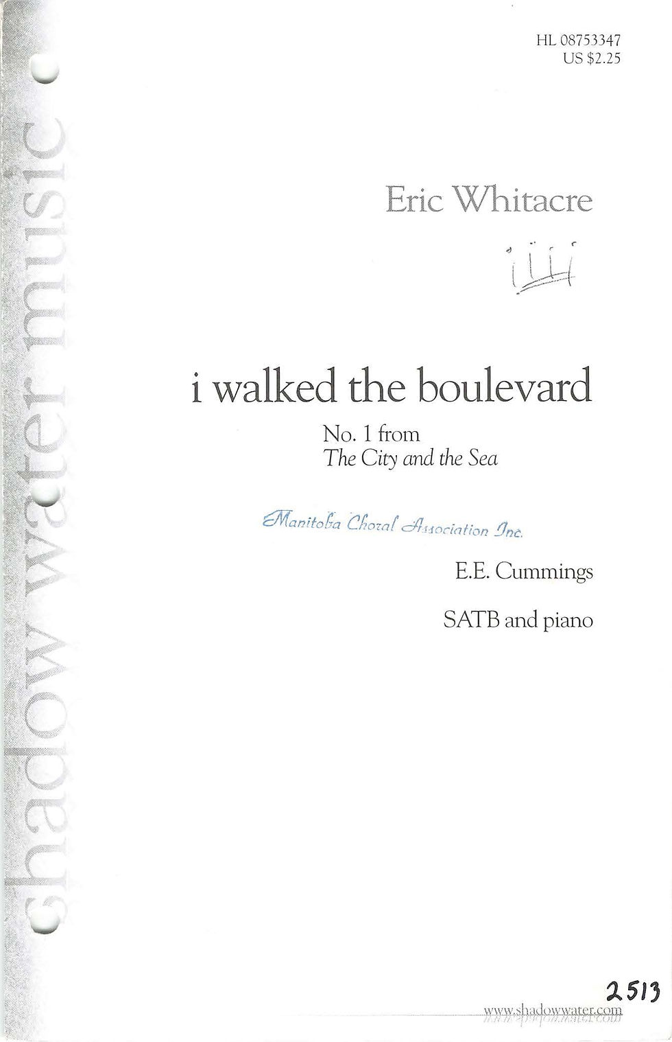 Thumbnail: I Walked the Boulevard
